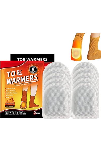 YAKITER 10 Pcs Warm Foot Patch, Foot Warmers-Disposable Heat Pad, 8+ Hour Lon...