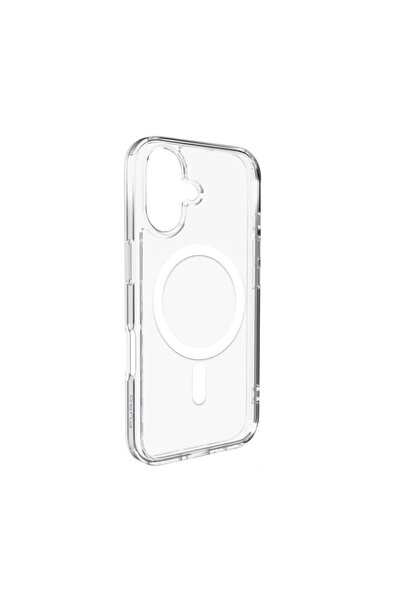 Puro Husă de silicon Lite Mag MagSafe pentru iPhone 16 - Transparentă