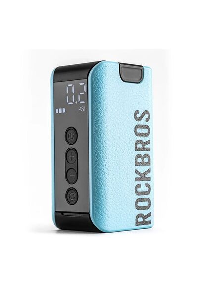 ROCKBROS 42520006001 Compresor electric cu afișaj digital pentru mingi / balo...