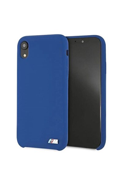 BMW Husă de silicon M Collection pentru iPhone Xr - Albastru