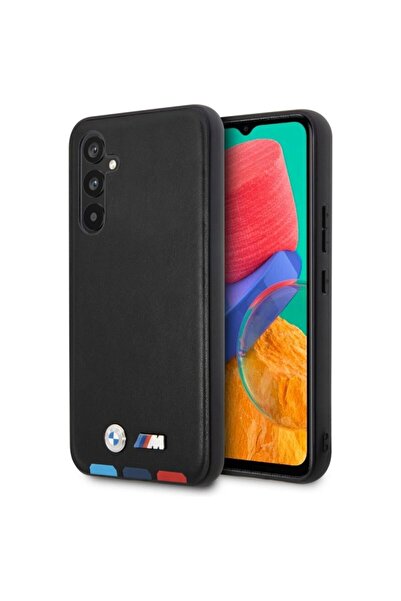BMW Husă BMHCSA5422PTDK A54 negru/negru Piele ștanțată Tricolor
