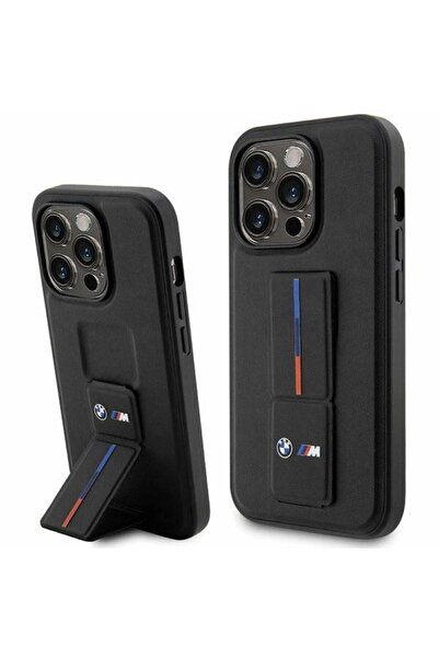 BMW Husă BMHCP14X22GSLK iPhone 14 Pro Max 6.7 " negru/negru, rigidă, cu adere...
