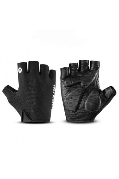 ROCKBROS Mănuși de ciclism S106BK, mărimea S - negre