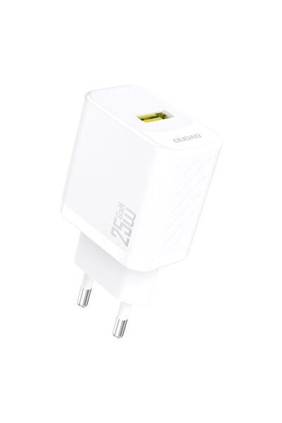 DUDAO Încărcător USB-A GaN A27S 25W - Alb