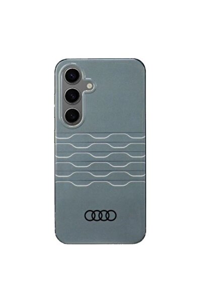 Audi Carcasă rigidă IML cu model geometric pentru S24 S921, gri, AU-IMLS24-A6...
