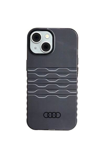 Audi Husă IML MagSafe pentru iPhone 15 / 14 / 13 - negru