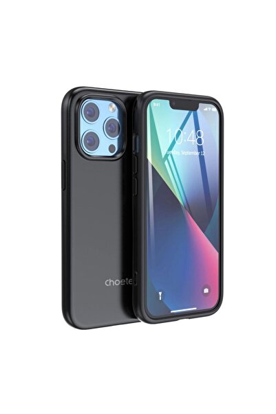CHOETECH Husă anti-cădere MFM pentru iPhone 13 Pro Max negru (PC0114-MFM-BK)