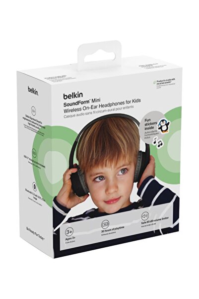 Belkin سماعات بيلكين ساوند فورم ميني اللاسلكية للأطفال