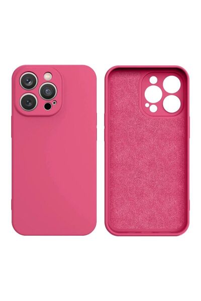 Hurtel Husă silicon iPhone 14 Plus, fuchsia
