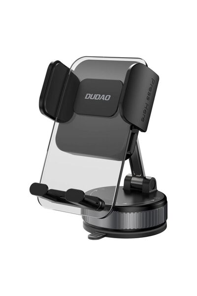 DUDAO Suport auto F24PLUS cu ventuză pentru bord - Negru