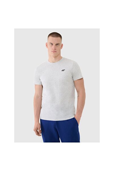 4F Tricou de bumbac pentru bărbați 4FWMM00TTSHM2657-27M