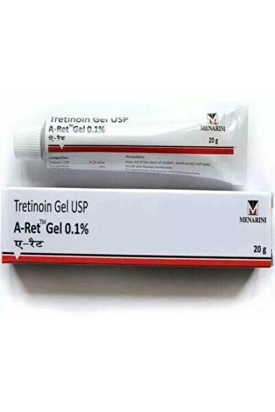 Menarini A-ret gel 0.1%, retinoid, anti-rid, anti-acnee, depigmentant, 20g