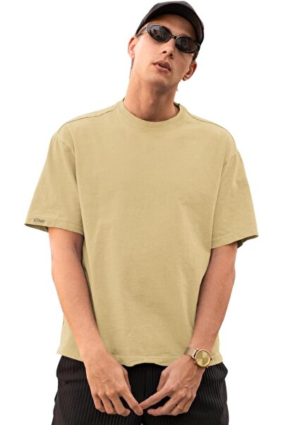 GENERAL Premium Men's Urban Oversized T-Shirt, Cotton, Stylish Loose Fit Drop...