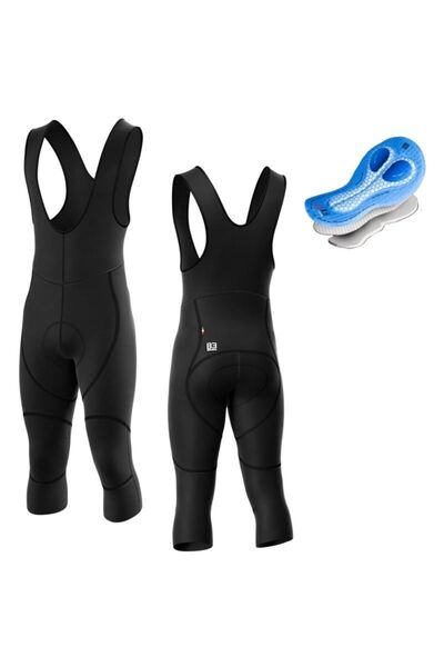 Biemme Pantaloni scurți clasici 3/4 negri M