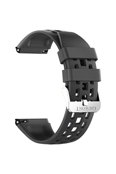 Giewont Curea pentru smartwatch-ul GW440 GWP440-1 - Silicon Negru