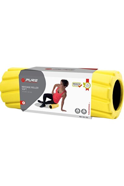 Pure 2Improve Rolă de exerciții 36x14CM Moale Galben Pur 2 IMPROVE
