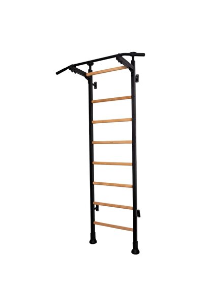 BenchK Bară de gimnastică de perete, extensibilă, din lemn și metal, cu mâner...
