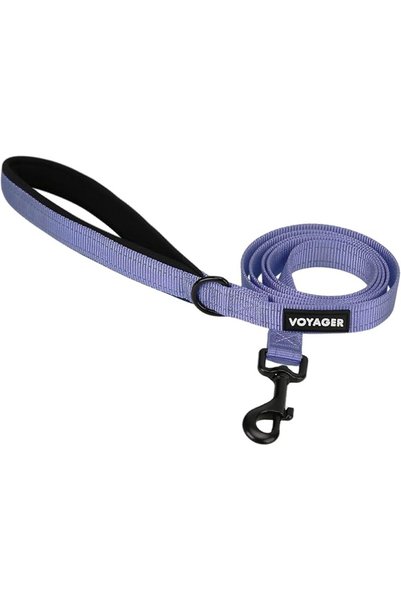 Best Pet Supplies مقود كلب عاكس للضوء من فوييجر مع مقبض من النيوبرين، بطول 5 ...