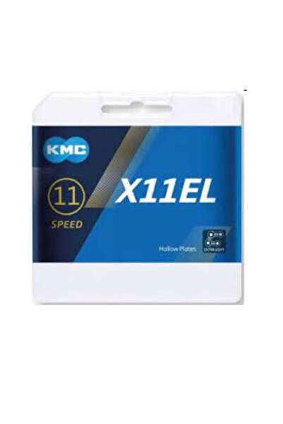 KMC Lanț X11 EL 118 Zale Argintiu Cutie