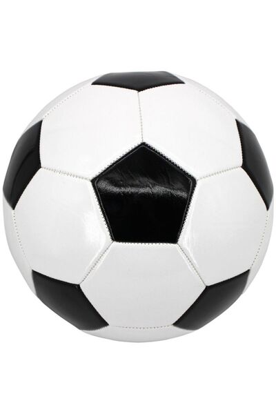 Enero Minge de fotbal BIEDRONKA alb-negru mărimea 5