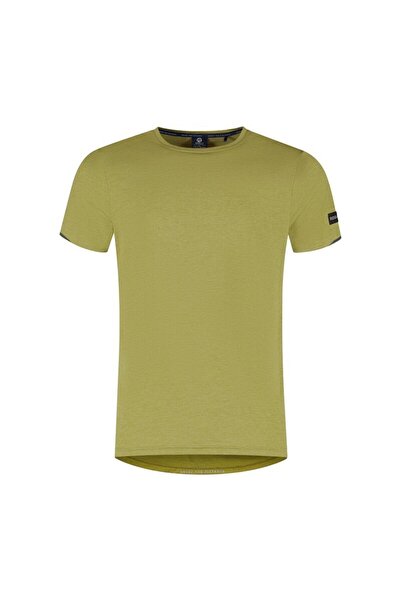 Rogelli Tricou de alergare DISTANCE, culoare muștar, mărimea S