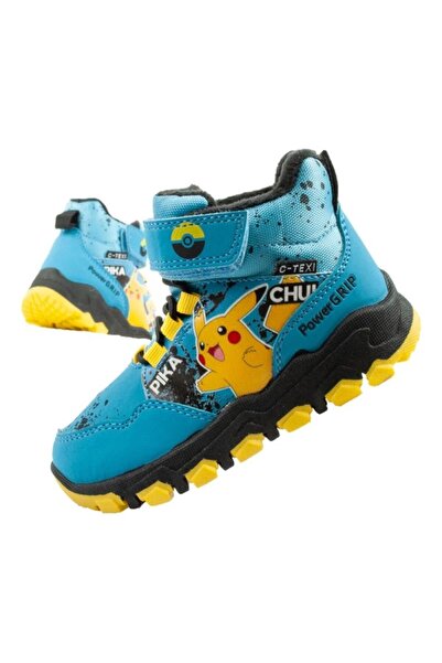 Leomil Ghete de iarnă pentru copii Pokemon, izolate termic, impermeabile, alb...