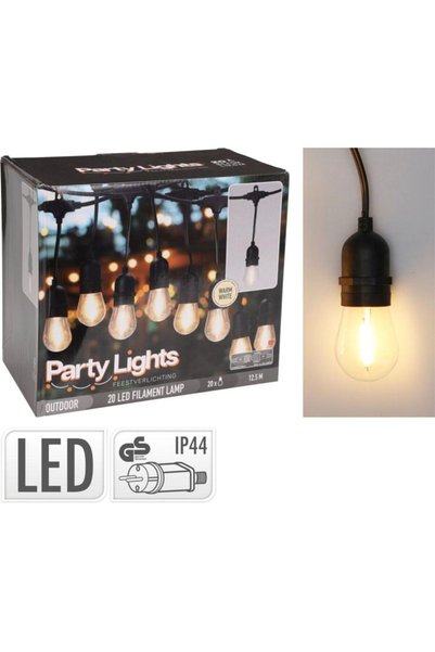 Progarden Ghirlandă luminoasă de grădină pentru petrecere 20 LED-uri