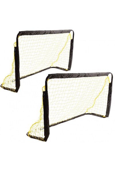 Enero SET DE 2 GĂRĂI DE FOTBAL CU PLASĂ 120x70x40CM