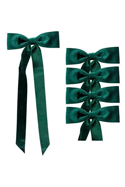 mica FUNDĂ DECORATIVĂ VERDE 2x19x48CM 4 BUCĂȚI
