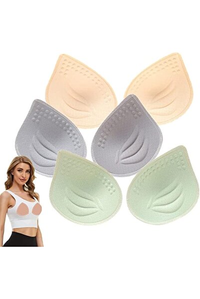 SYOSI Bra Pad Inserts, Removable Bra Pads for Women's Sports Bra Cups Insert ...