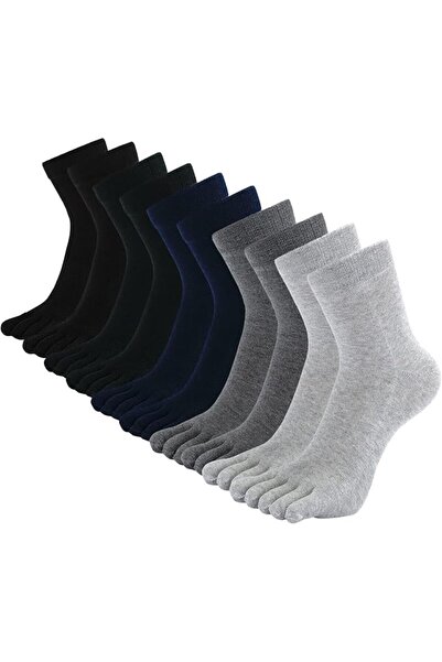 GENERAL CaiDieNu mens Toe Socks Modern (pack of 5)