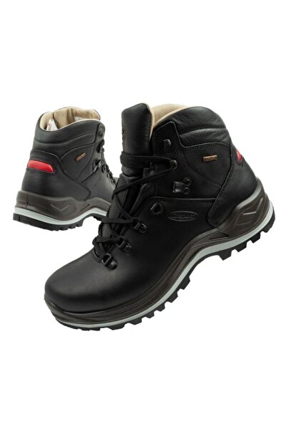 GriSport Pantofi de trekking pentru bărbați Nero Dakar din piele SPO-TEX, WIN...