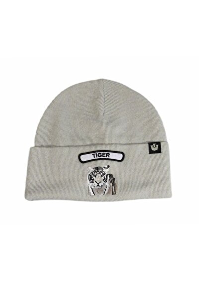 Goorin Bros . Căciulă de iarnă Soft Rock Tiger Beanie din lână argintie - 107...
