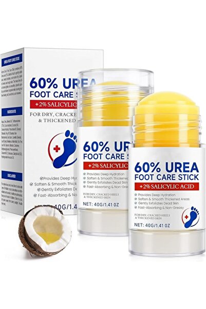 Yelajoy Urea Cream 60 Percent with 2% Salicylic Acid Foot Care Stick, Maximum...