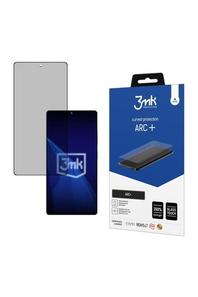 3MK Folie de protectie ARC+ pentru Samsung Galaxy S25 Ultra, transparenta, au...