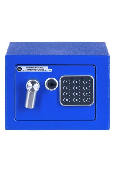 Yale Mini Seif Electronic Albastru YSV mini seif de bază albastru