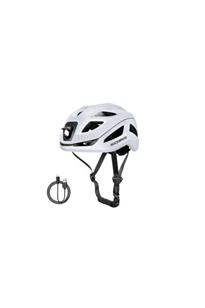 ROCKBROS Cască de bicicletă cu lumină USB 10110035002