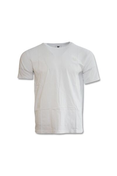 Double A by Wood Wood Tricou Wood Wood Ace Alb - 10005700-2222-White