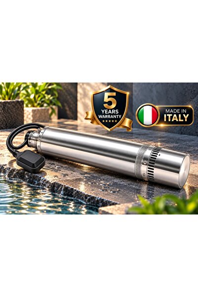 Primo Plus Lovera 125SCM303A-0.75N Stainless Steel Submersible Water Pump wit...