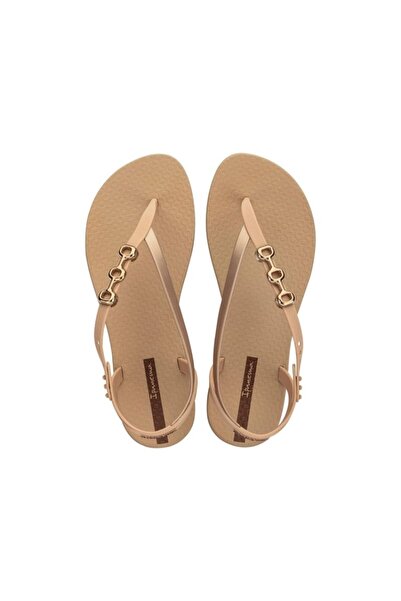 İpanema Șlapi de damă Sandal Class, bej cu auriu.
