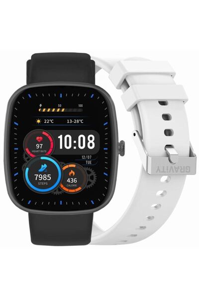 Gravity Smartwatch Negru 2 Curele GT18-10