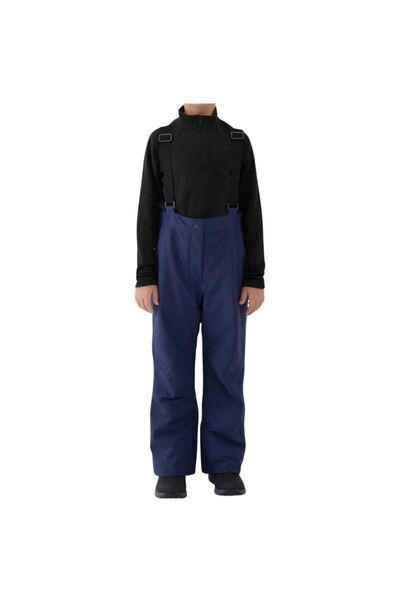 4F Pantaloni de schi pentru băieți FNK M0949 bleumarin 4FJWAW25TFTRM0949 31S