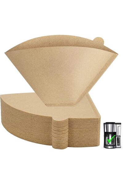 Yelajoy 100 Count Coffee Filters, Disposable Coffee Filter Paper,Unbleached B...