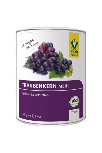 RAAB Faina din samburi de struguri bio 140g