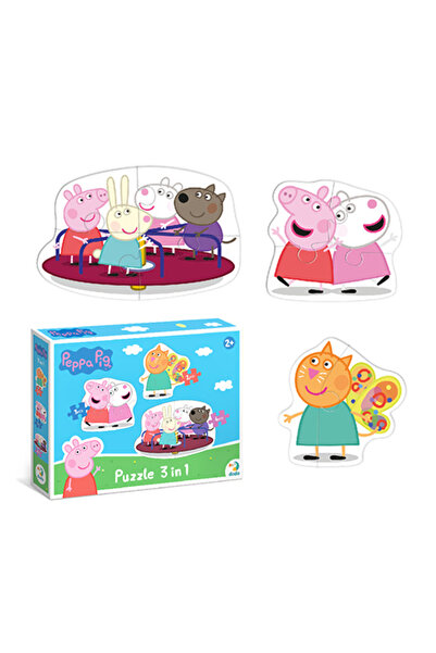 dodotoys Παζλ 2-3-4 Στοιχεία - Πέππα Πιγκ και οι Φίλοι της
