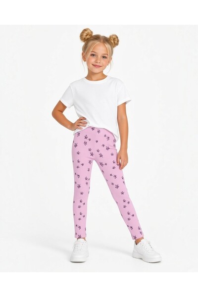 SeaBubbles Floral Girl's Leggings