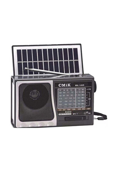 OEM CMiK ΗΛΙΑΚΟ ΡΑΔΙΟΦΩΝΟ ΜΕ BLUETOOTH, USB & ΦΑΚΟ MK-149S