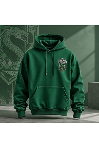NewCabin New Season Combed Cotton 3 Yarn Harry Potter Houses Printed Hooded S...