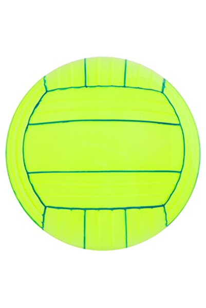 OEM Minge din Plastic Volei Galbena Fluorescenta pentru Plaja 23cm