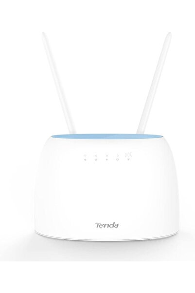 Tenda N300 Wireless Wi-Fi Router with High Power 5dBi Antennas (F3), White